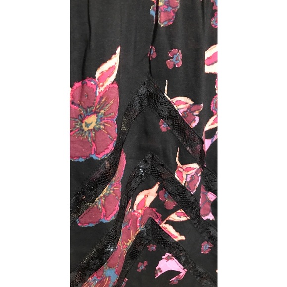 [free people] floral trapeze tunic or mini dress - Picture 5 of 6